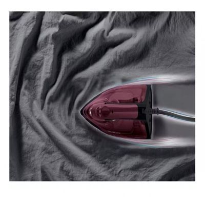 Ferro de Passar a Vapor Arno Ultragliss Durilium FMV com Spray e Base Antiaderente Vinho / 110V