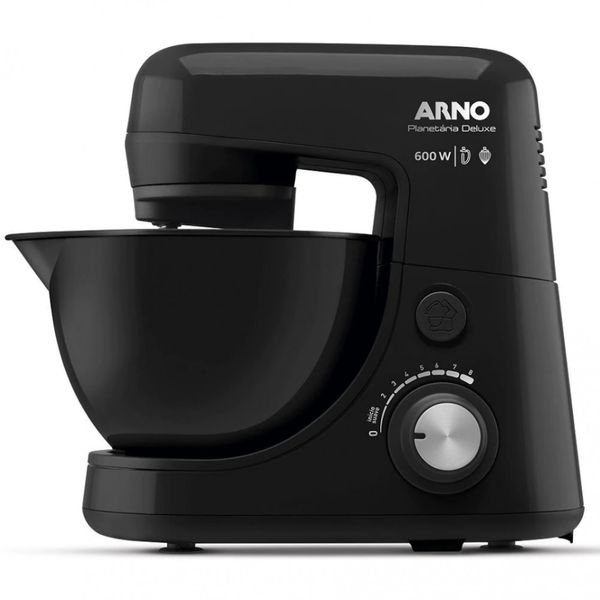 Batedeira Planetária Arno Nova Deluxe SX34 com 8 Velocidades Preto / 220V