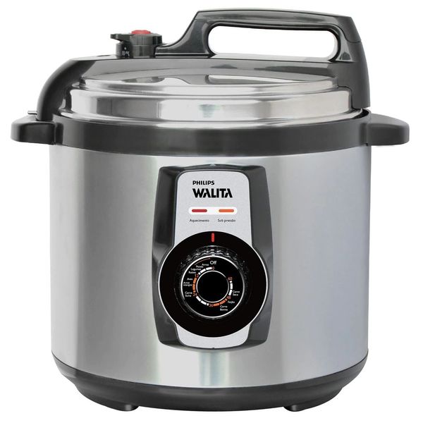 Panela de Pressão Elétrica Daily Collection 5 Litros RI3103 Philips Inox / 220V