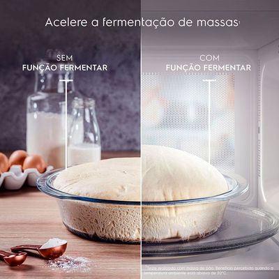 Forno de Micro-ondas Electrolux Efficient ME36B com Funções Fermentar e Manter Aquecido 36 L Branco / 220V