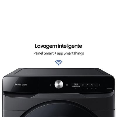 Lava e Seca Samsung WD18T Smart Wi-Fi WD18T6500GV/AZ 18/10kg Preto / 110V