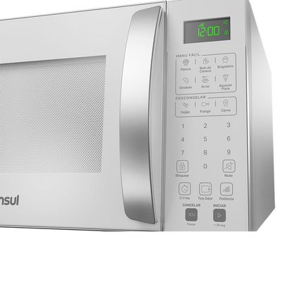 Forno de Micro-ondas Consul CMS46AB com Função Menu Fácil 32L Branco / 110V