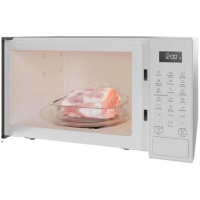 Forno de Micro-ondas Brastemp BMS46AB Alta Capacidade com 18 Receitas Pré-Programadas 32L Branco / 110V