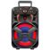Caixa de Som Amplificada Amvox ACA221 Gigante II Bluetooth Rádio FM USB 220W Preto / Bivolt