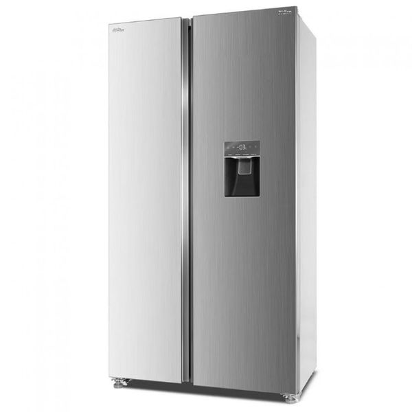 Geladeira Philco Side By Side Eco Inverter PRF535ID Frost Free com Smart Cooling e Display Digital Inox 434 L Inox / 110V