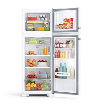 Geladeira Consul Frost Free CRM39AB Duplex com Prateleiras Altura Flex 340L Branco / 110V