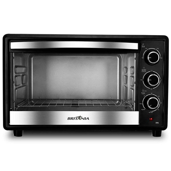 Forno Elétrico Britânia BFE40P 36L com Timer e Função Dourar Preto / 220V