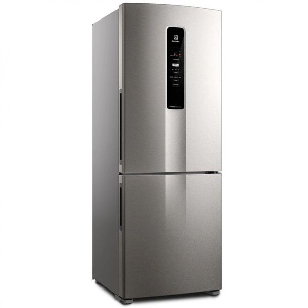 Geladeira IB54S 490 Litros Bottom Frost Free Inverter AutoSense e Food Control Electrolux Inox / 220V Geladeira IB54S 490 Litros Bottom Frost Free Inverter AutoSense e Food Control Electrolux Inox / 220V