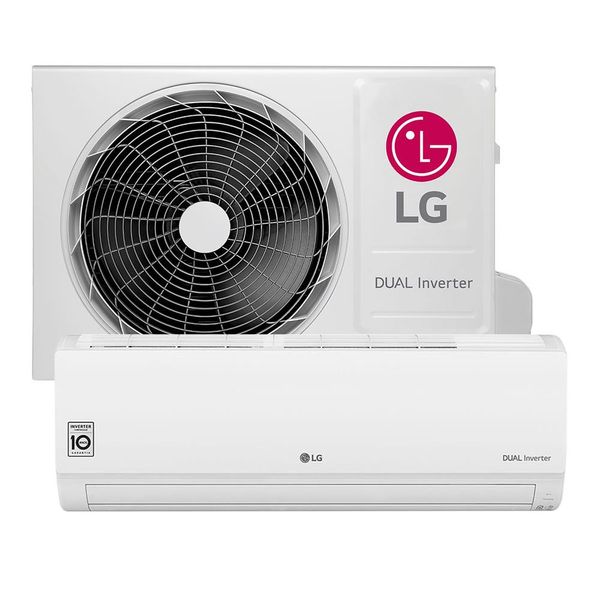 Ar Condicionado Split Dual Inverter Voice S4W09WA51A Quente e Frio 9000 BTUs LG Branco / 220V