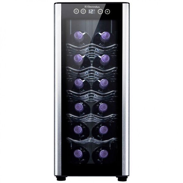 Adega de Vinhos ACB12 Painel Touch 12 Garrafas Electrolux Preto / Bivolt