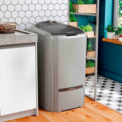Lavadora Semiautomática 20KG LCS20 6 Programas de Lavagem e Reúso de Água Colormaq Prata / 110V