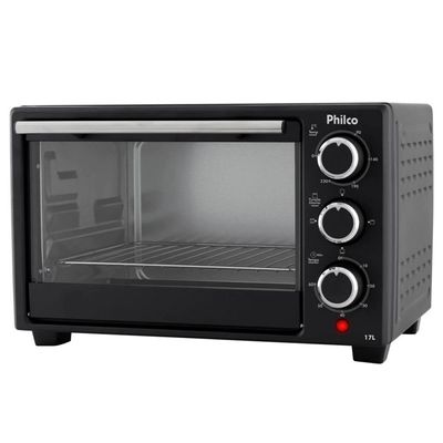 Forno Elétrico PFE17P de 17 Litros com Timer Philco Preto / 220V