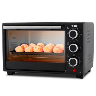 Forno Elétrico PFE17P de 17 Litros com Timer Philco Preto / 220V