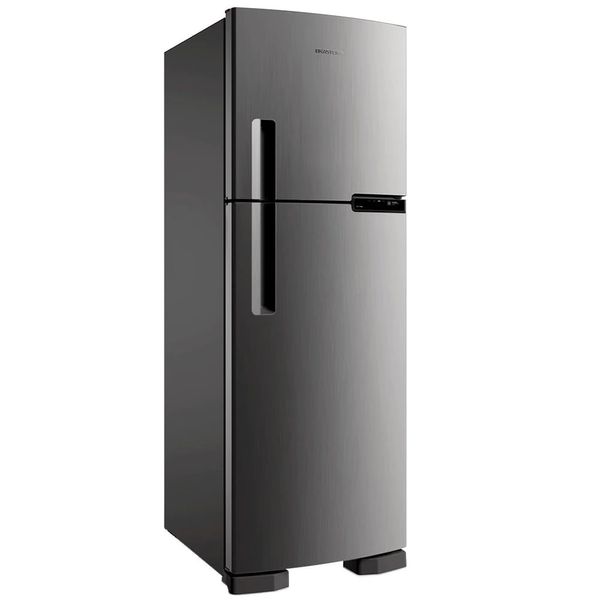 Geladeira BRM44HK Frost Free Duplex Compartimento Extrafrio e Fresh Zone Inox 375 Litros Brastemp Inox / 220V Geladeira BRM44HK Frost Free Duplex Compartimento Extrafrio e Fresh Zone Inox 375 Litros Brastemp Inox / 220V