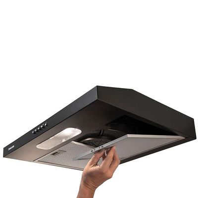 Depurador de Ar Suggar Slim DPS161PT/DPS162PT com 3 Velocidades - 60 cm Preto / 220V