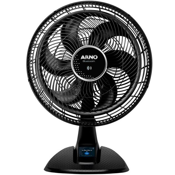 Ventilador de Mesa 40CM Ultra Silence Force VDBT Bluetooth 6 Pás 3 Velocidades Arno Preto / 110V Ventilador de Mesa 40CM Ultra Silence Force VDBT Bluetooth 6 Pás 3 Velocidades Arno Preto / 110V