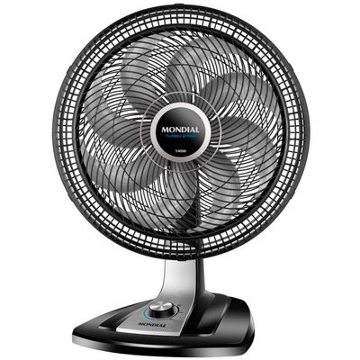 Ventilador de Mesa 40CM VTX-40 8 Pás 3 Velocidades Mondial Preto / 220V