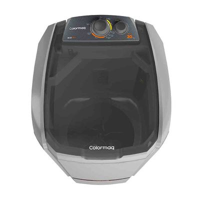 Lavadora Semiautomática 20KG LCS20 6 Programas de Lavagem e Reúso de Água Colormaq Prata / 220V