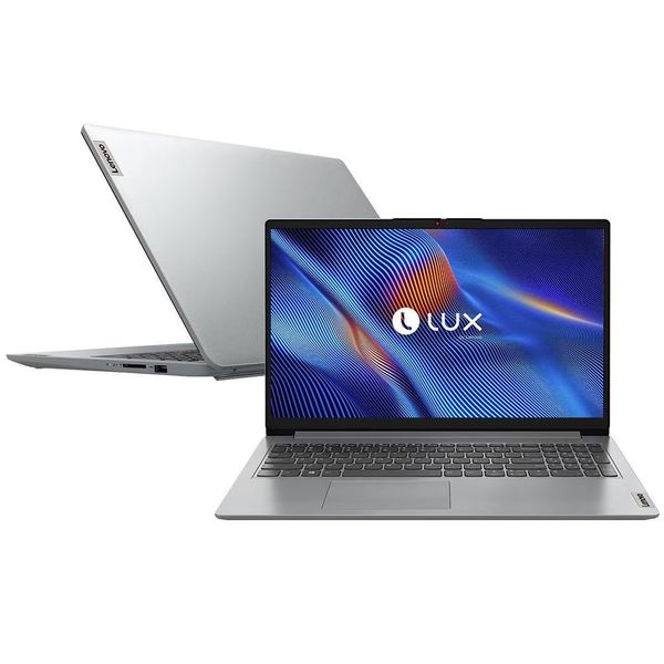 Notebook Lenovo AMD Ryzen 5-7520U 8GB 256GB SSD Tela Full HD 15.6 Linux Ideapad 1 82X5S00100 Cinza Notebook Lenovo AMD Ryzen 5-7520U 8GB 256GB SSD Tela Full HD 15.6 Linux Ideapad 1 82X5S00100 Cinza