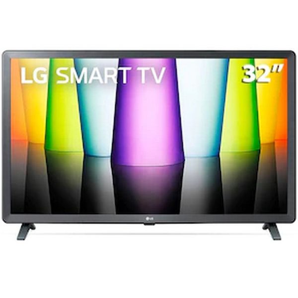 Smart Tv 32 Polegadas Full HD 32LQ620 HDR ThinQ AI LG Cinza / Bivolt