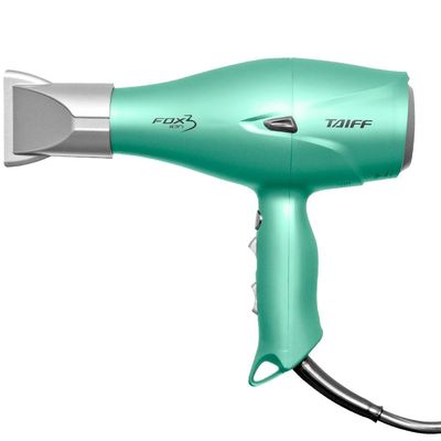 Secador de Cabelos Taiff Fox Ion 3 Motor AC Profissional 2200W Verde / 220V