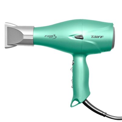 Secador de Cabelos Taiff Fox Ion 3 Motor AC Profissional 2200W Verde / 220V