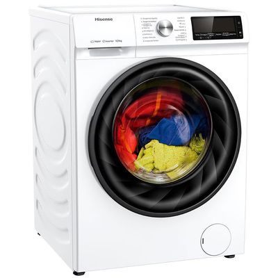 Lava e Seca Hisense WD5Q13 com Motor Inverter e Função Steam - 13/8kg Branco / 110V