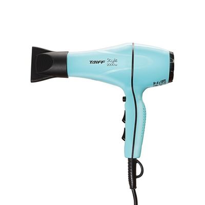 Secador de Cabelos Taiff Style Tiffany Motor AC Profissional 2000W Azul / 110V
