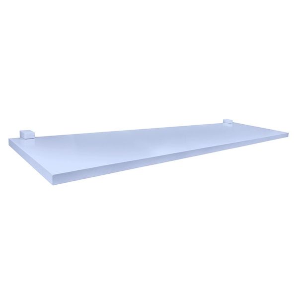 Prateleira Prat-K Kids Me Leve com Suporte Azul 1,2x20x80cm