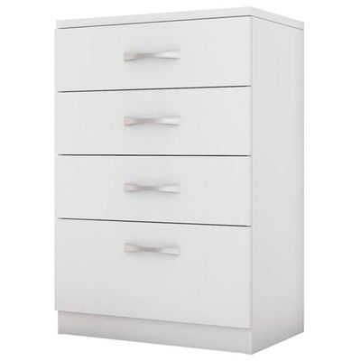 Guarda Roupa Ártico + Cômoda Astral Demóbile Branco