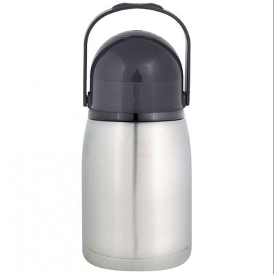 Garrafa Térmica Mor Nobile Inox 1,3 L Preto com Inox