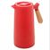 Garrafa Térmica Wolff com Cabo Madeira Nórdica 1L Vermelho