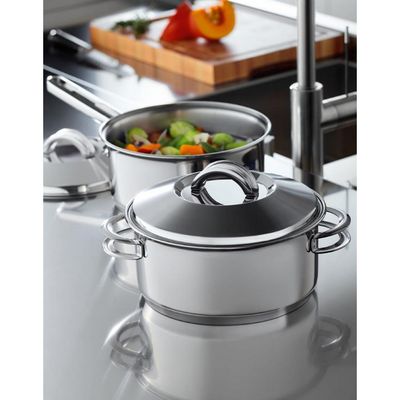 Caçarola Rasa Tramontina Solar Inox - 16cm Inox