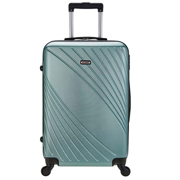 Mala de Viagem Grande Tonin Jazz 1973 com Rodas Verde
