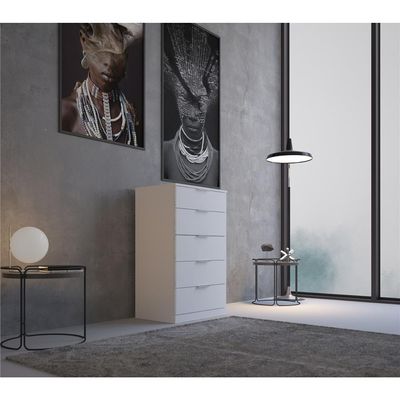 Cômoda Versatti com 5 Gavetas Bartira Branco