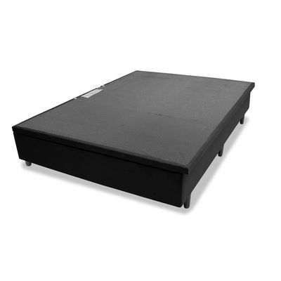 Base Box para Colchão de Casal MGA Lift Cotton com Baú e Pistão à Gás - 39x138x188cm Preto