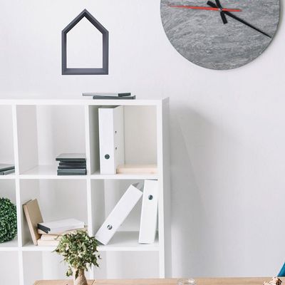 Nicho Kapos Home Sweet Home - 33x28cm Cinza