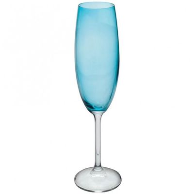Conjunto de Taças para Champanhe Bohemia 57932 220ml 6 Peças Azul