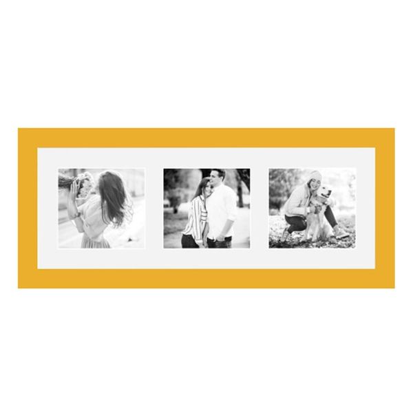 Painel para Fotos Kapos Insta Triplo 68875 10x10 cm Amarelo Painel para Fotos Kapos Insta Triplo 68875 10x10 cm Amarelo