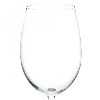 Conjunto de Taças para Água Bohemia Anna 580 ml em Cristal Ecológico 6 Peças Transparente