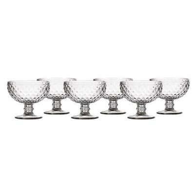 Conjunto de Taças para Sobremesa Hauskraft Vidro 12 cm 6 Peças Transparente