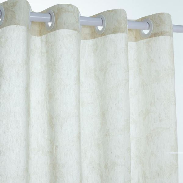 Cortina Santista Cali com Ilhós 230 x 280 cm Cloe Bege Cortina Santista Cali com Ilhós 230 x 280 cm Cloe Bege