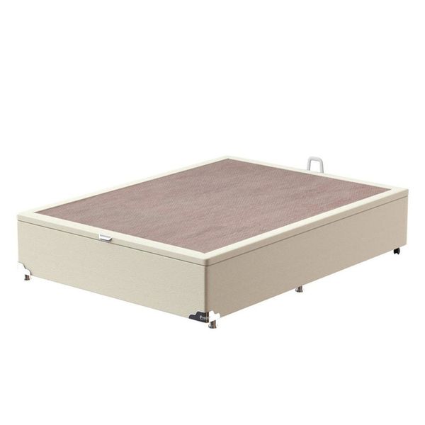 Base Box para Colchão de Casal Classic com Baú 40x138x188cm Probel Bege Base Box para Colchão de Casal Classic com Baú 40x138x188cm Probel Bege