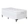 Base Box para Colchão Solteiro Itália 31x88x188cm Umaflex Branco