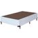 Base Box para Colchão Solteiro Itália 31x88x188cm Umaflex Branco