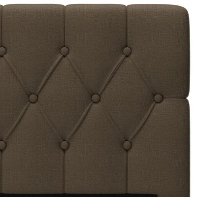 Cabeceira para Cama Queen Size Probel Califórnia em Tecido Suede Marrom