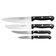 Conjunto de Facas Tramontina Ultracorte 4 Peças Preto com Inox