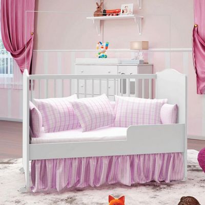 Conjunto Quarto Infantil Satriani 2 Peças Móveis Estrela Branco