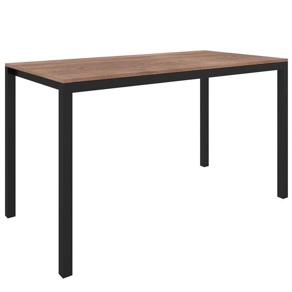Mesa de Jantar Fabone Conceito 4 Lugares 76,5x136x80 Preto Mesa de Jantar Fabone Conceito 4 Lugares 76,5x136x80 Preto