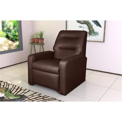 Poltrona Sorrento com Encosto Reclinável Matrix Marrom